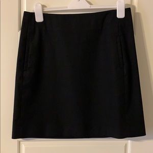 Loft black skirt